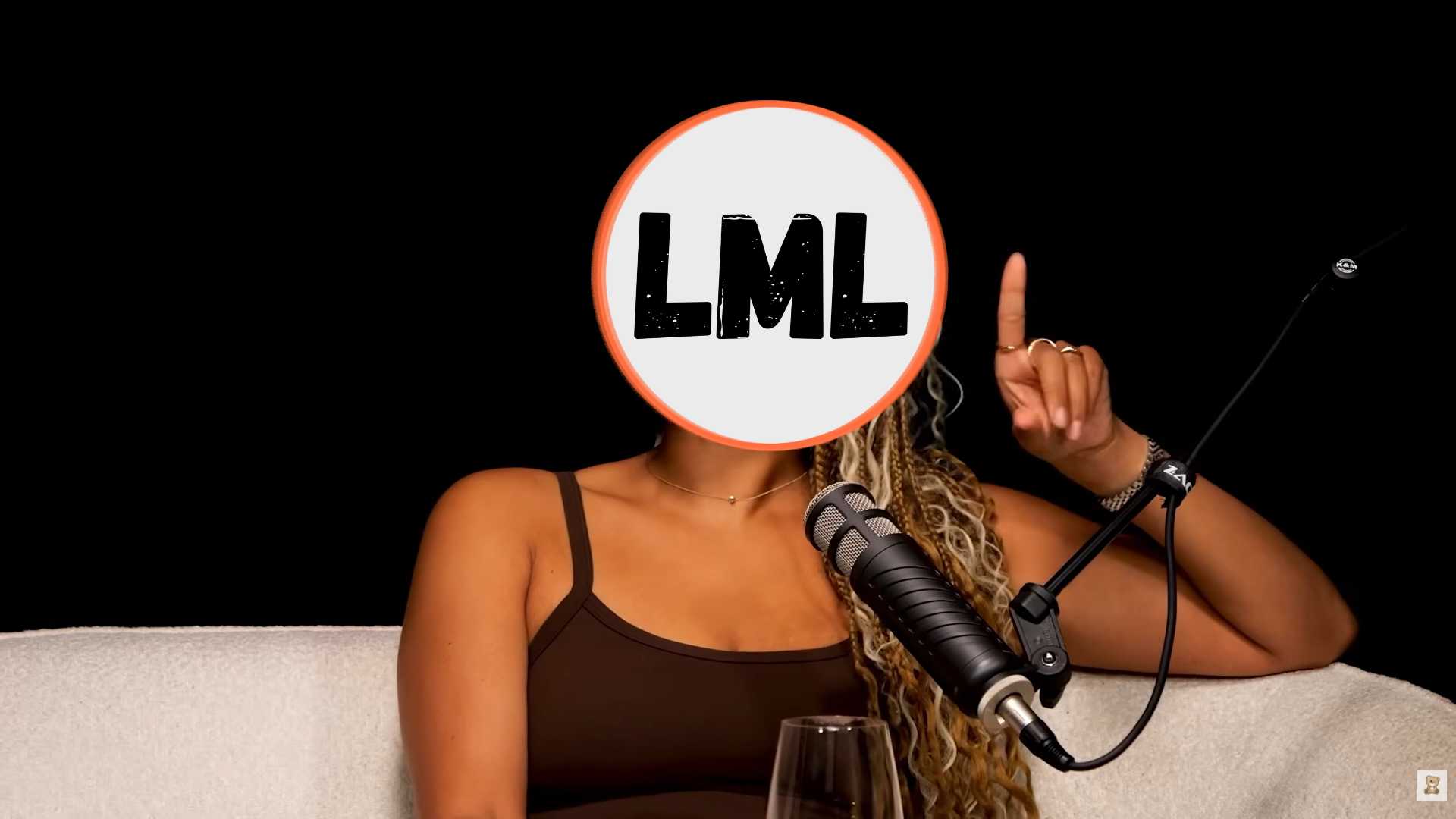 London Media Lounge podcast studio set 8 with professional audio setup